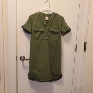 J Crew shirt dress
